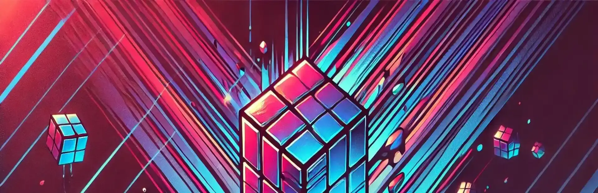 Falling Cube background