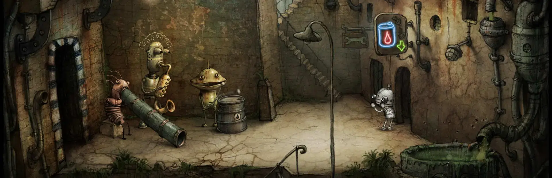 Machinarium & Creaks Bundle background
