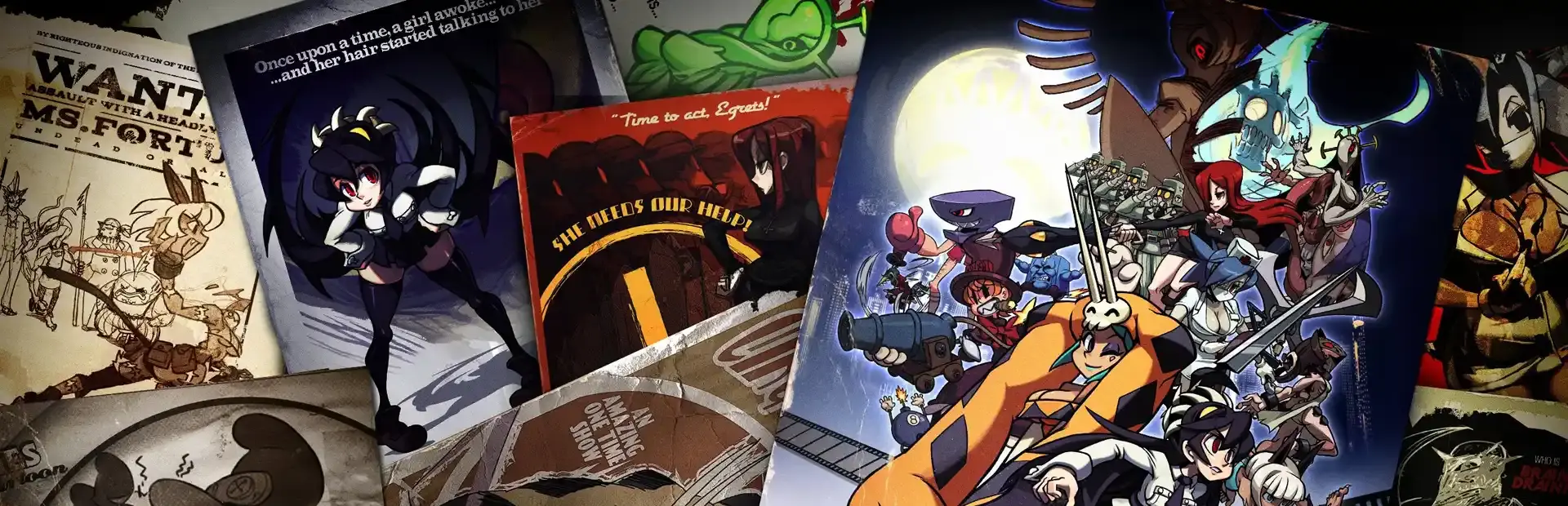 Skullgirls background