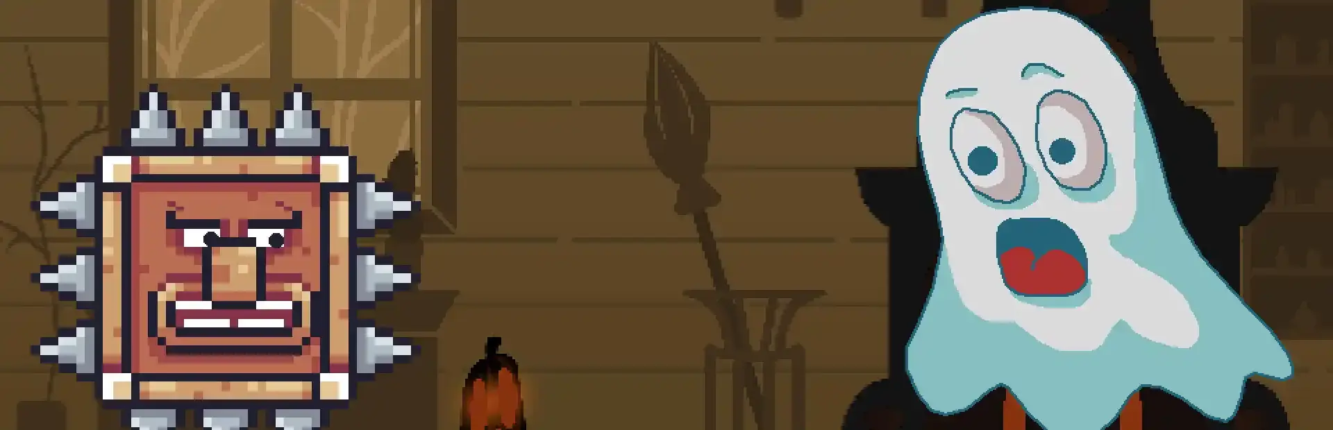 Unusual Ghost background