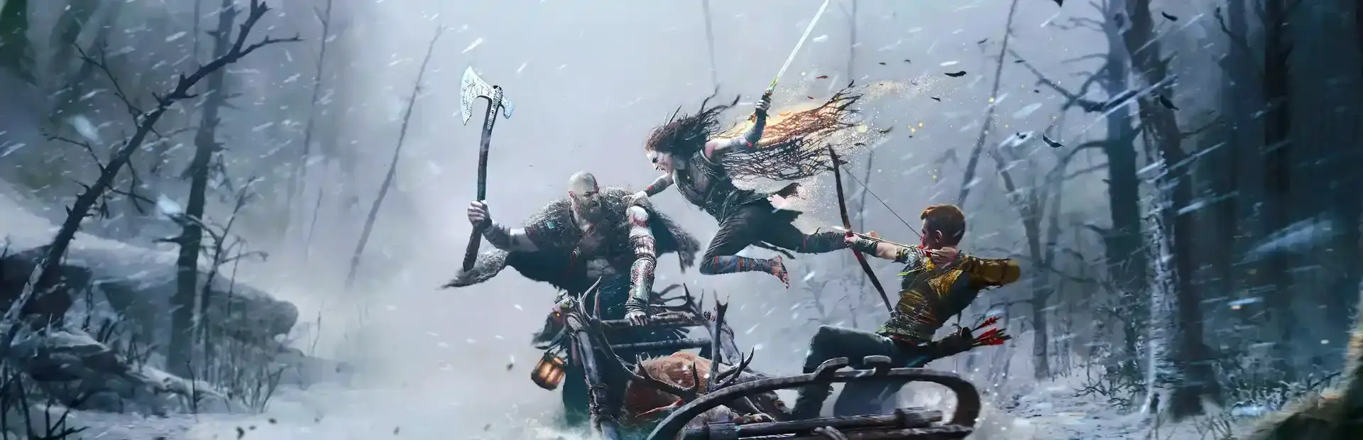 God of War Ragnarök background