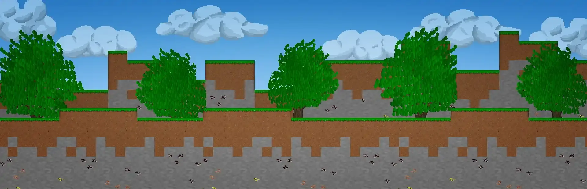 SquareWorld Unpixeled background