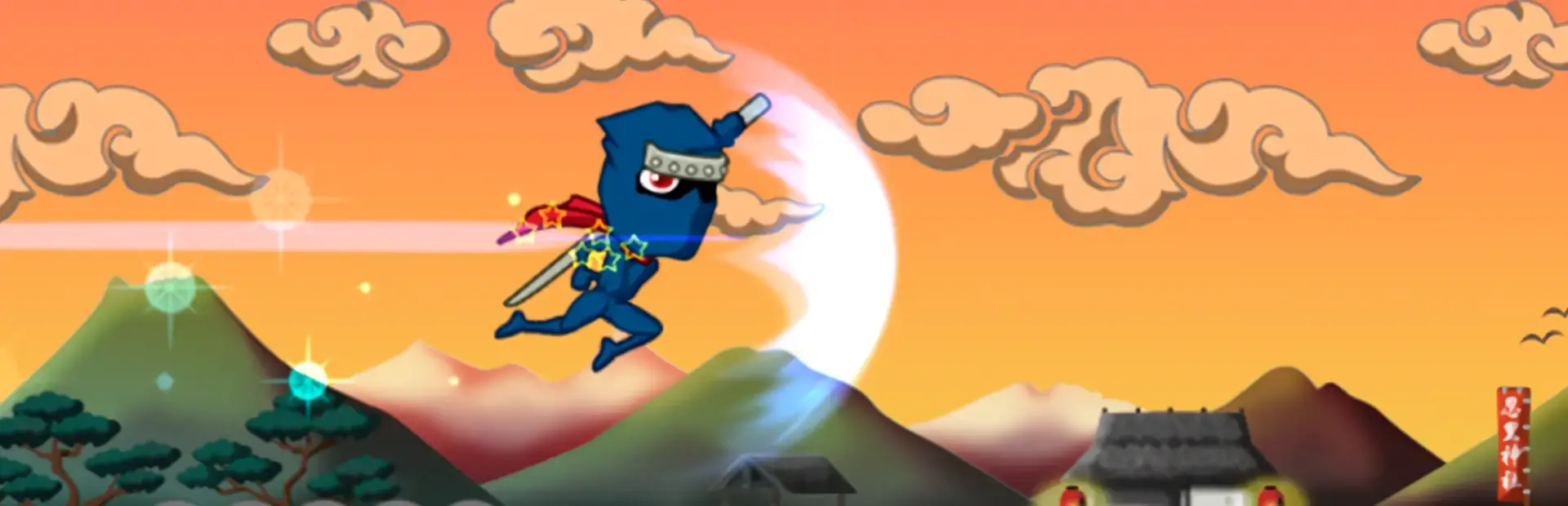 Ninja Strike: Dangerous Dash background