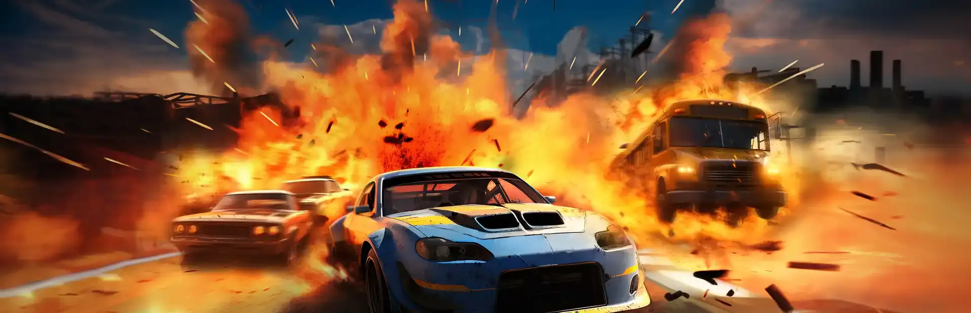 Race Day Rampage background