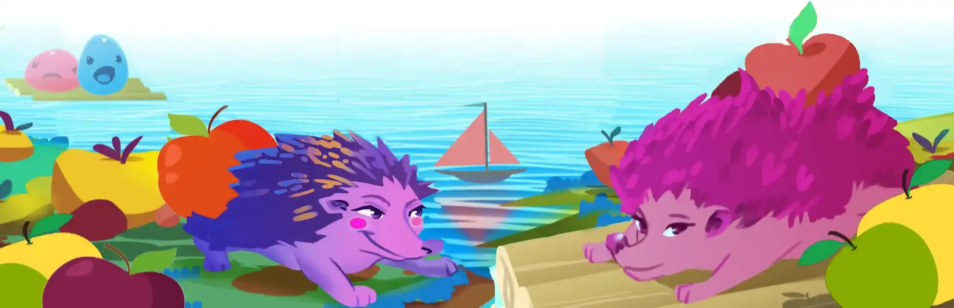 2 Synchro Hedgehogs background