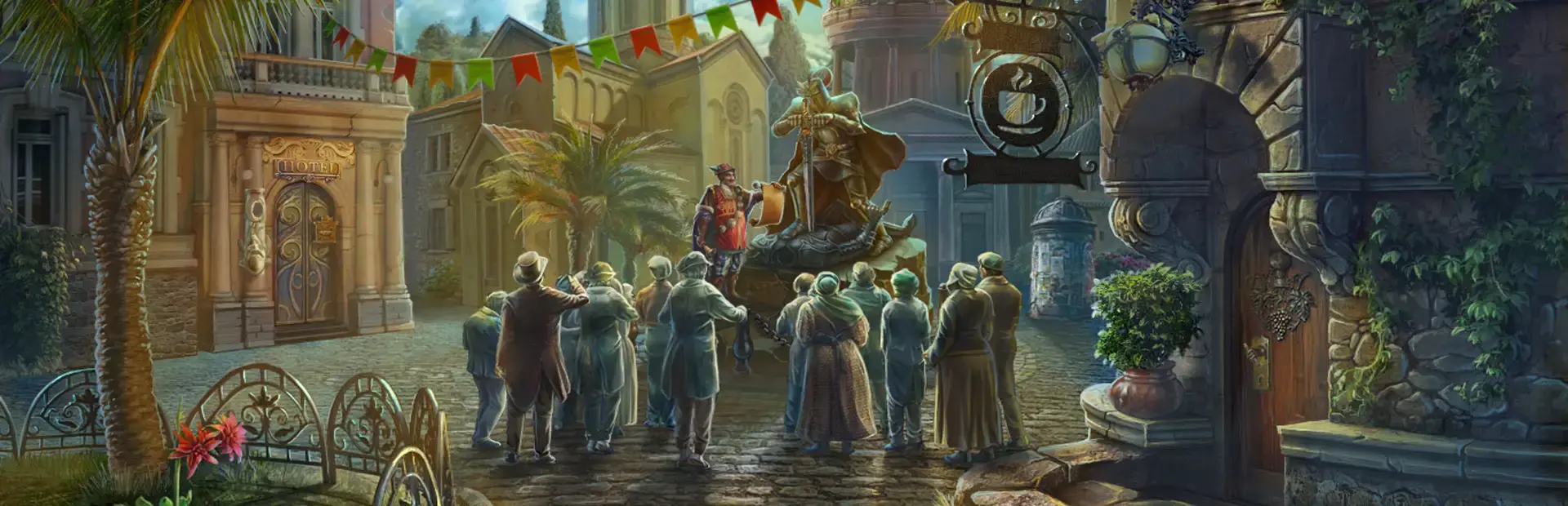 Grim Facade: A Wealth of Betrayal - Collector's Edition background