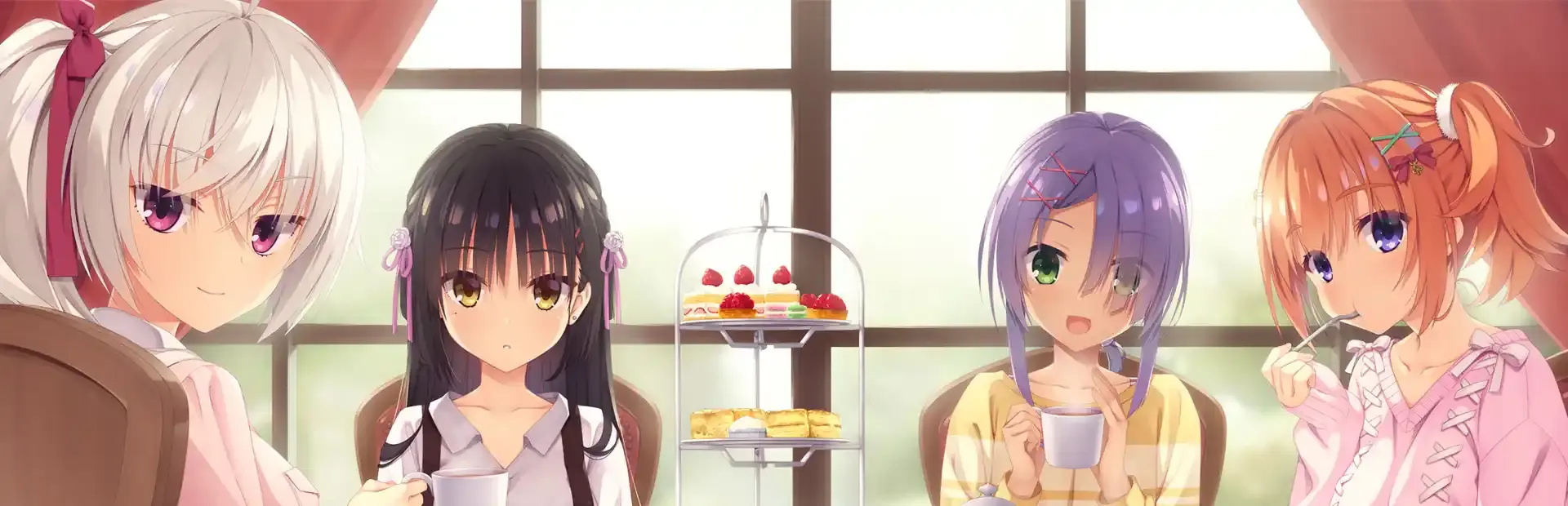 Café Stella and the Reaper's Butterflies background
