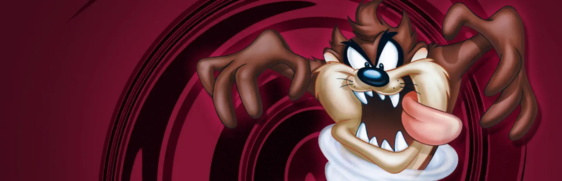Taz in Escape From Mars background