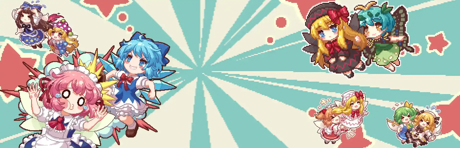 Touhou Fairy Knockout: One Fairy to Rule Them All background