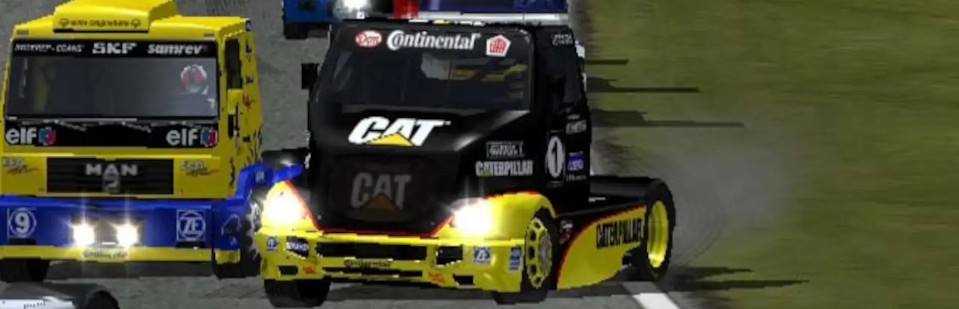 Super Trucks Racing background