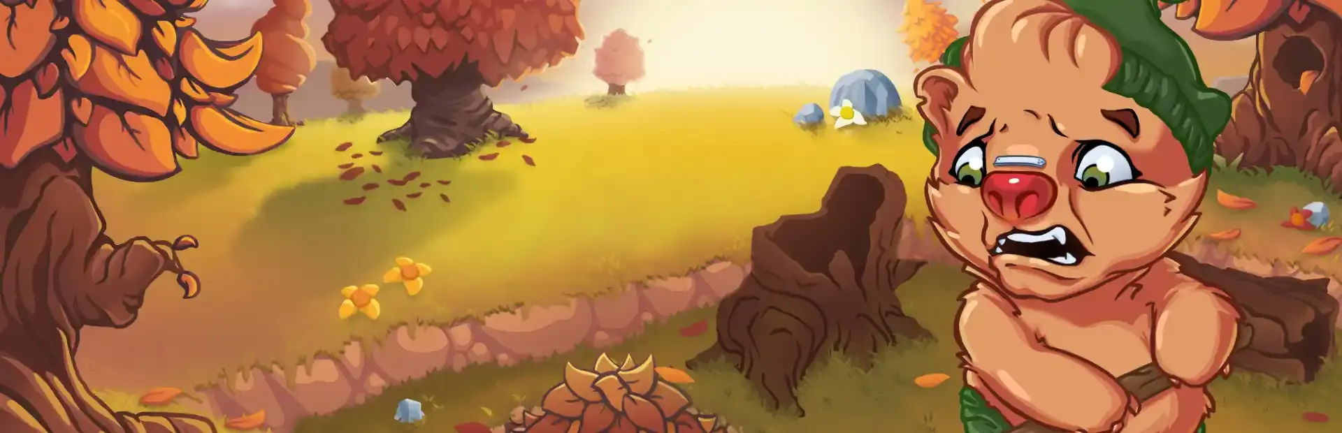 Sokobear: Autumn background
