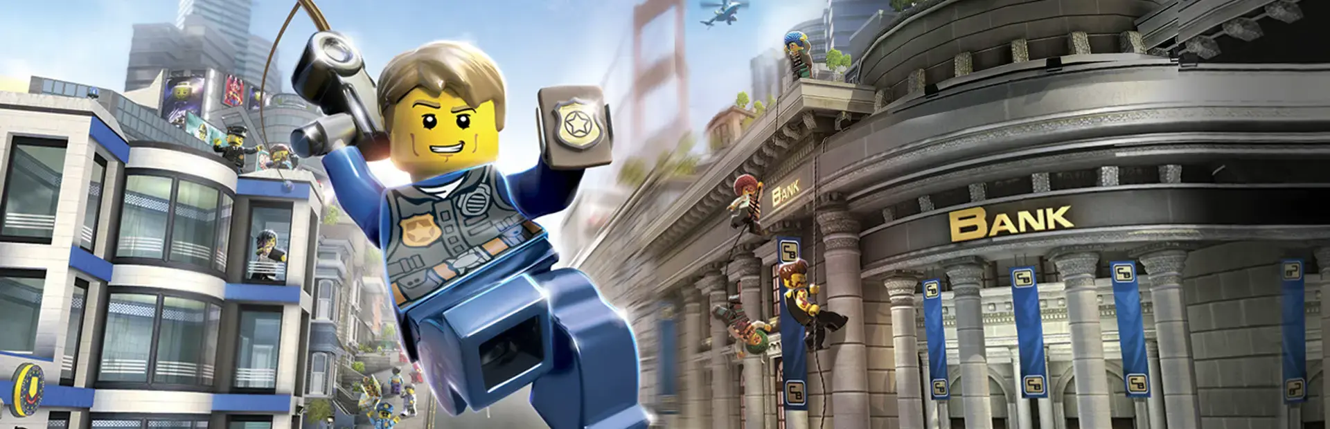 LEGO City Fire Hose Frenzy background