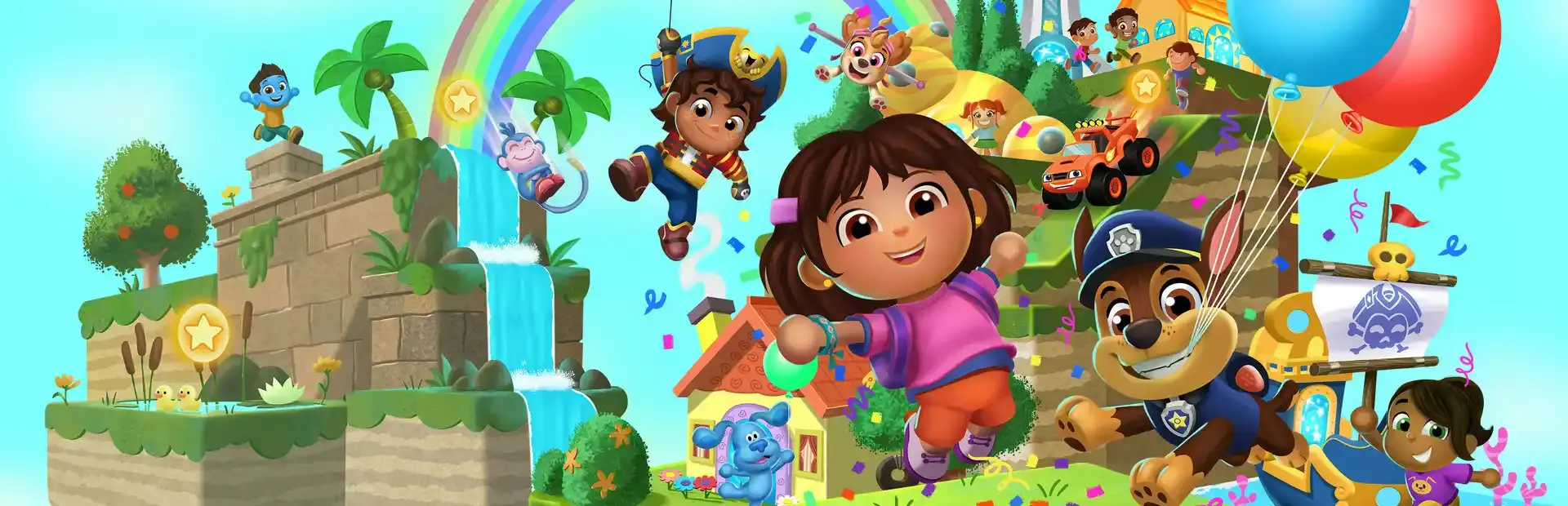 Nick Jr. Party Adventure background