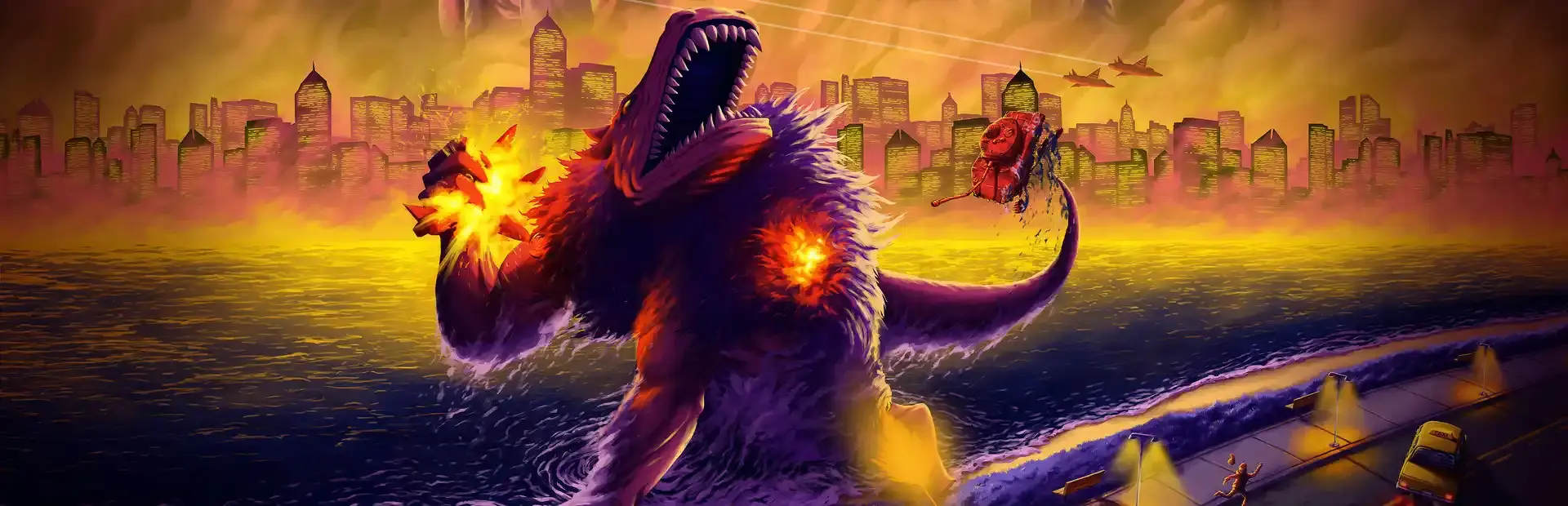Kaiju Wars background