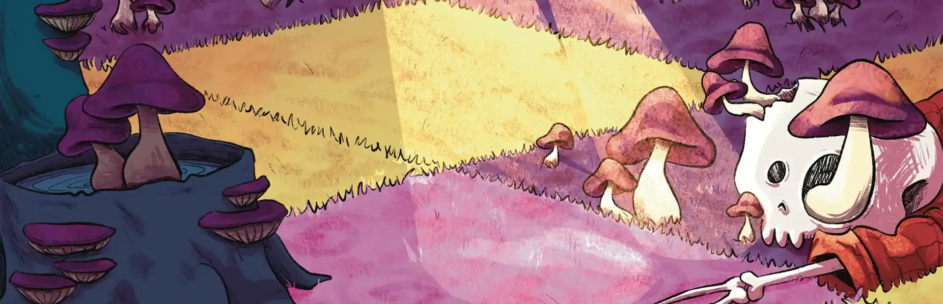 Mycelium Heaven background