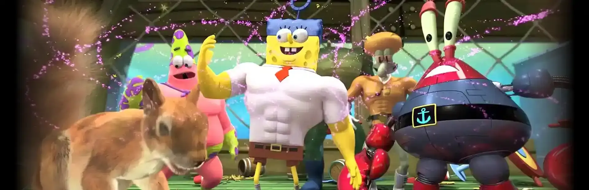 SpongeBob HeroPants background