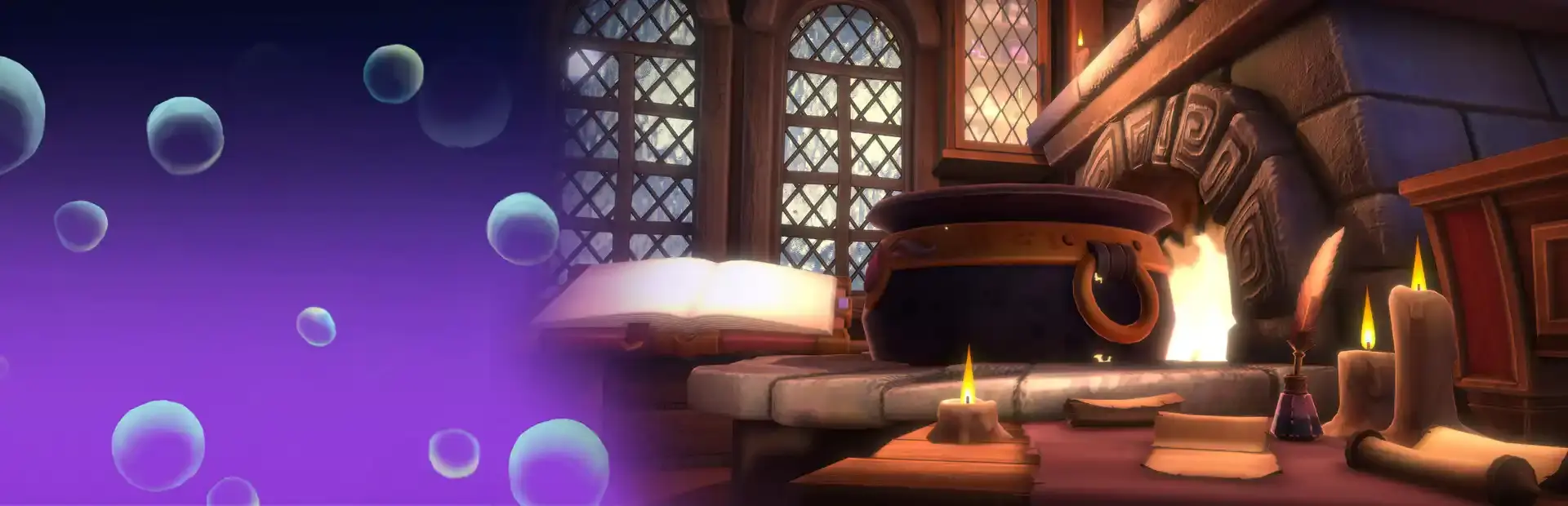 The Witch's Cookbook background