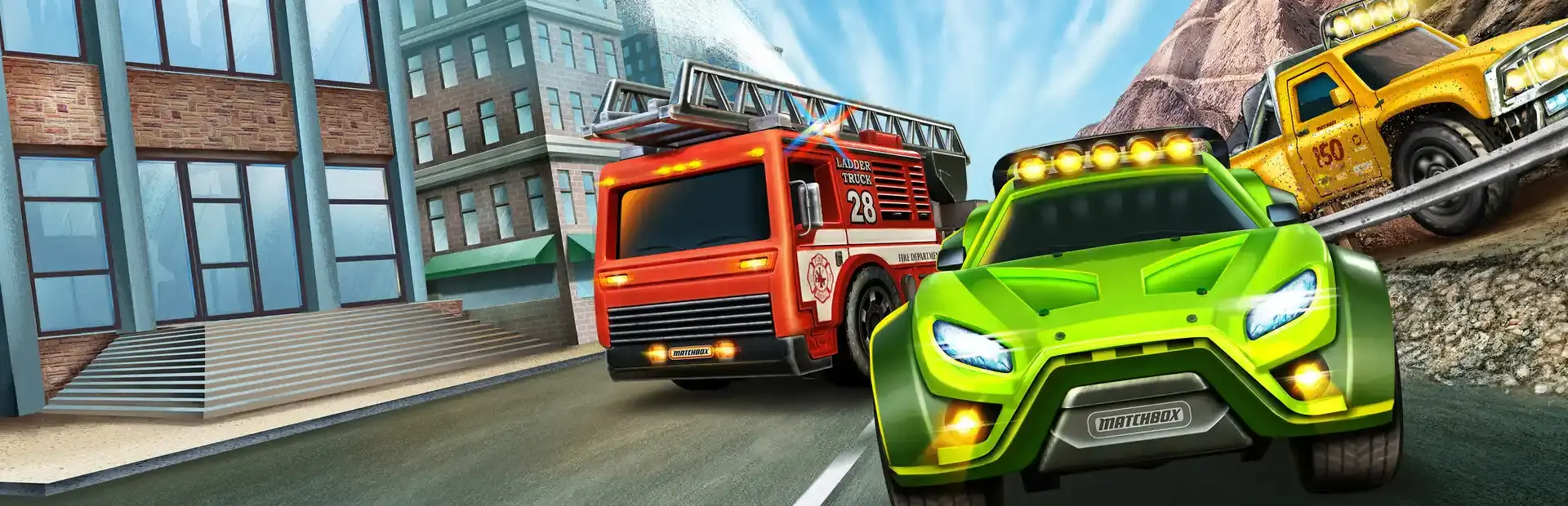 Matchbox: Driving Adventures background