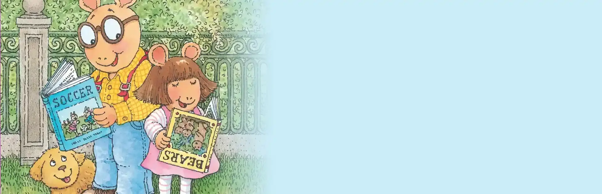 Arthur's Reading Race background
