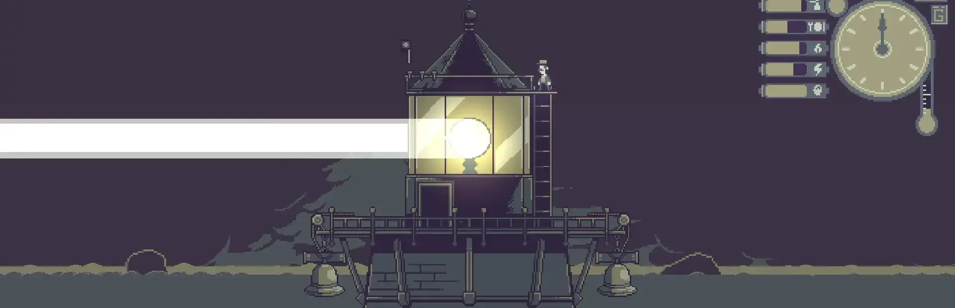 Little Lighthouse of Horror background