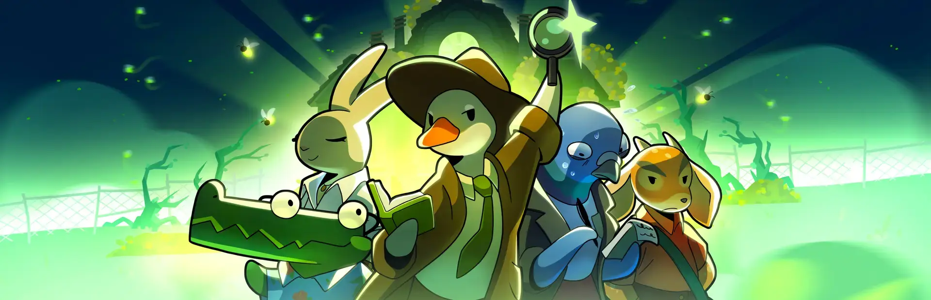 Duck Detective: The Ghost of Glamping background