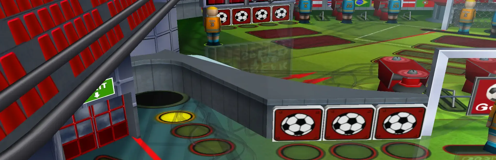 Soccer Pinball background