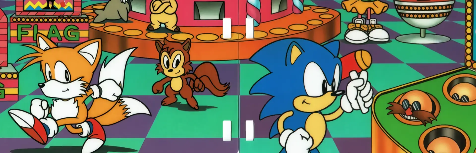 Sonic the Hedgehog's Gameworld background