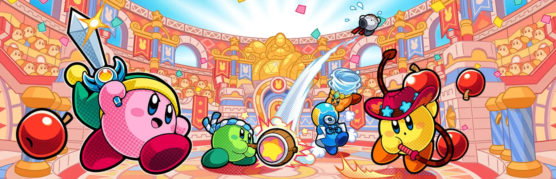 Kirby Battle Royale background