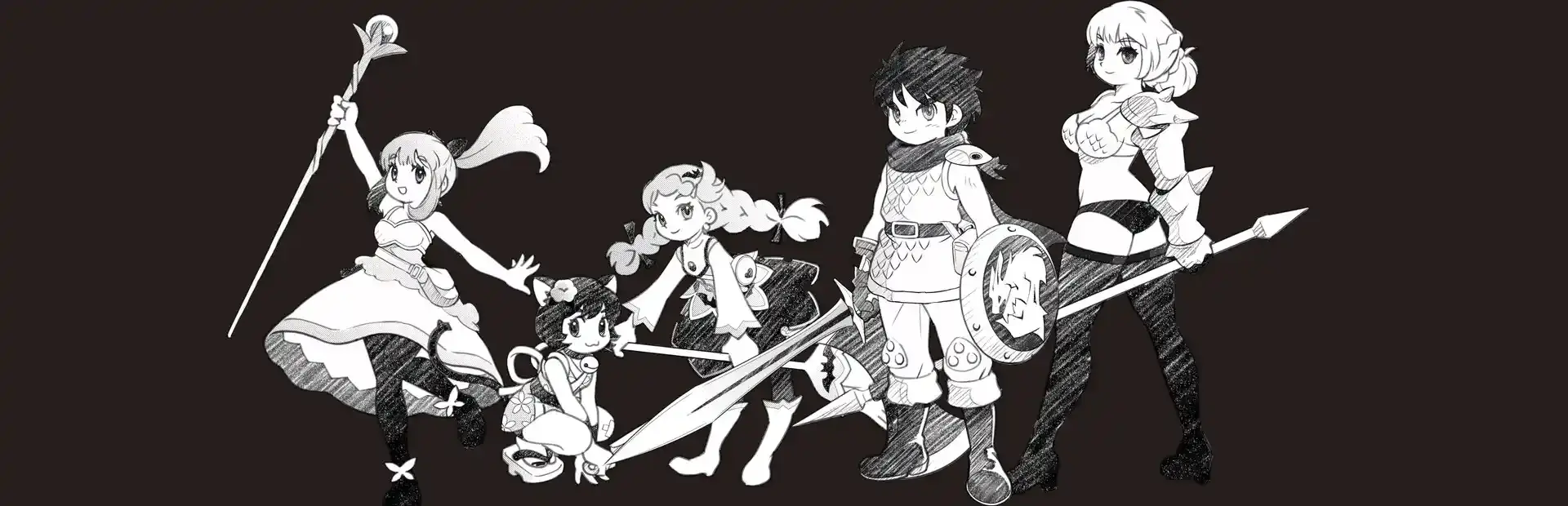 Monochrome Echoes: White background