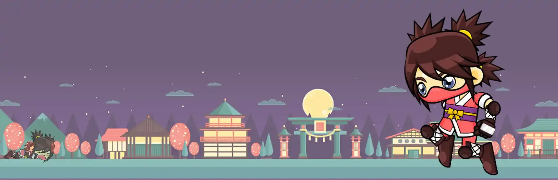 Run Ninja Run background