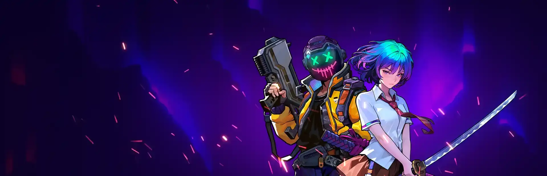 Neon Abyss 2 background