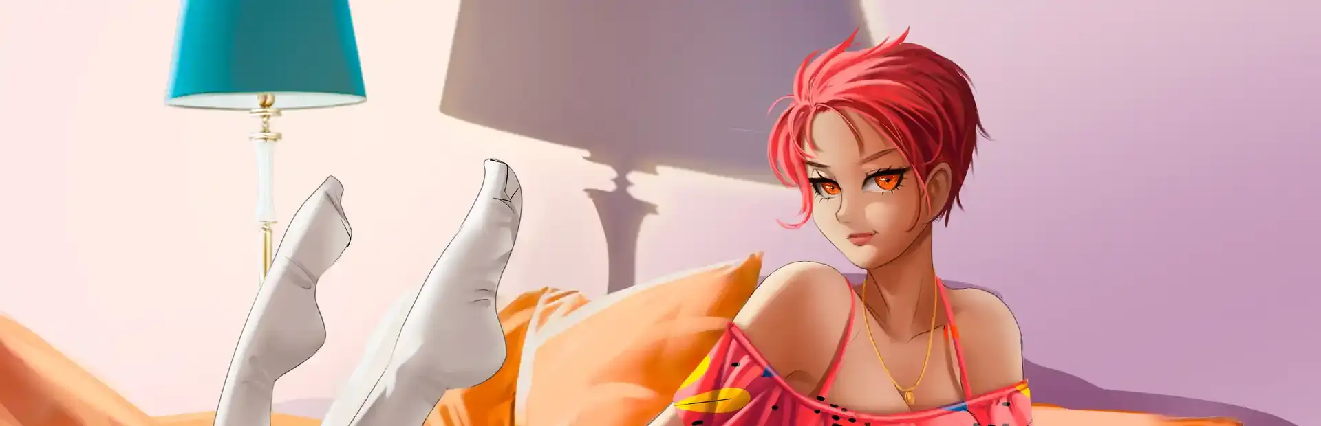 Short Haired Girls background