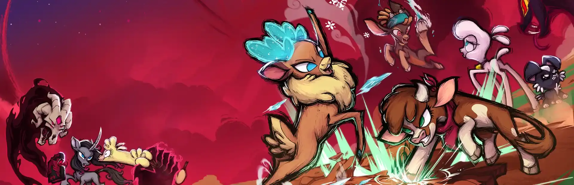 Them's Fightin' Herds background