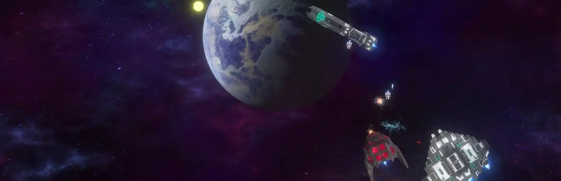 Space Menace background