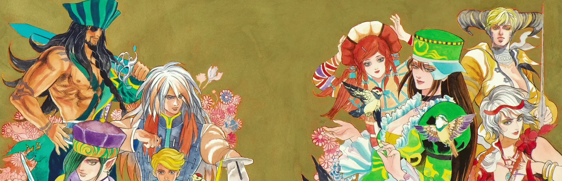 Romancing SaGa: Minstrel Song Remastered background