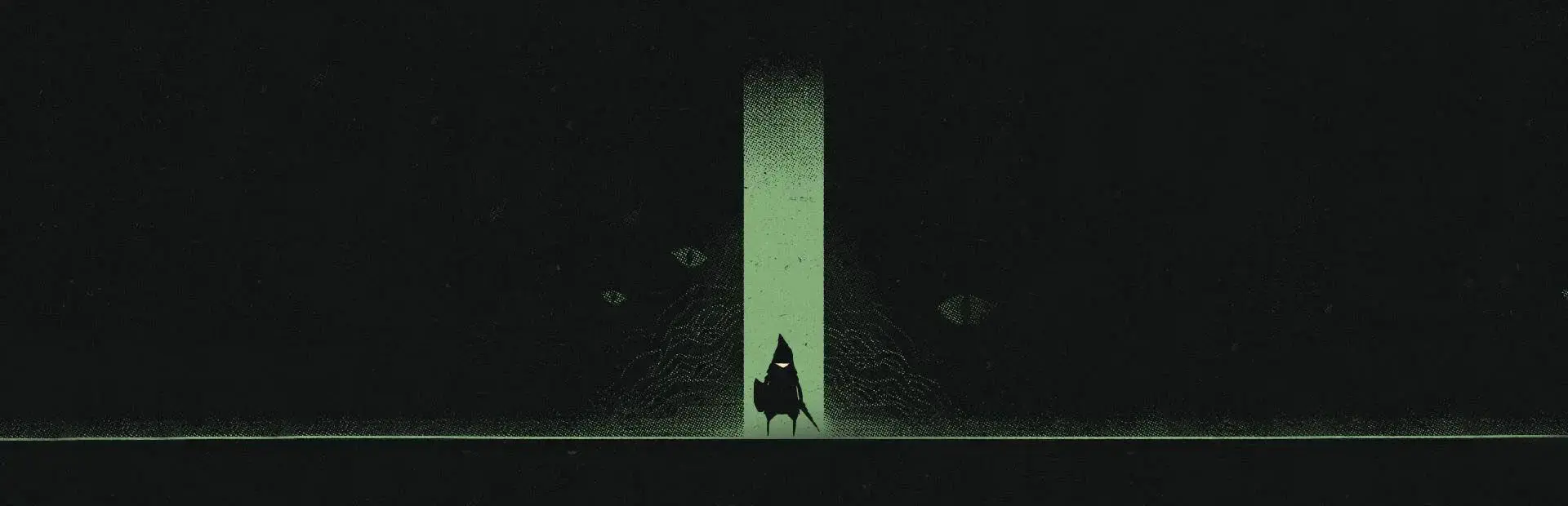 Below background