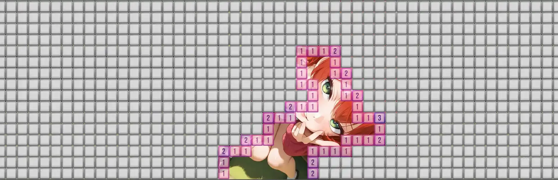 Anime Minesweeper background