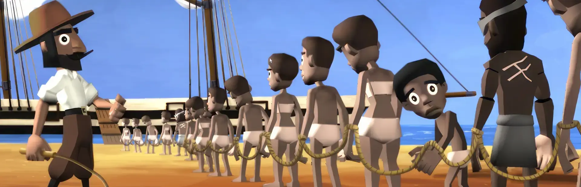 Playing History 2 - Slave Trade background