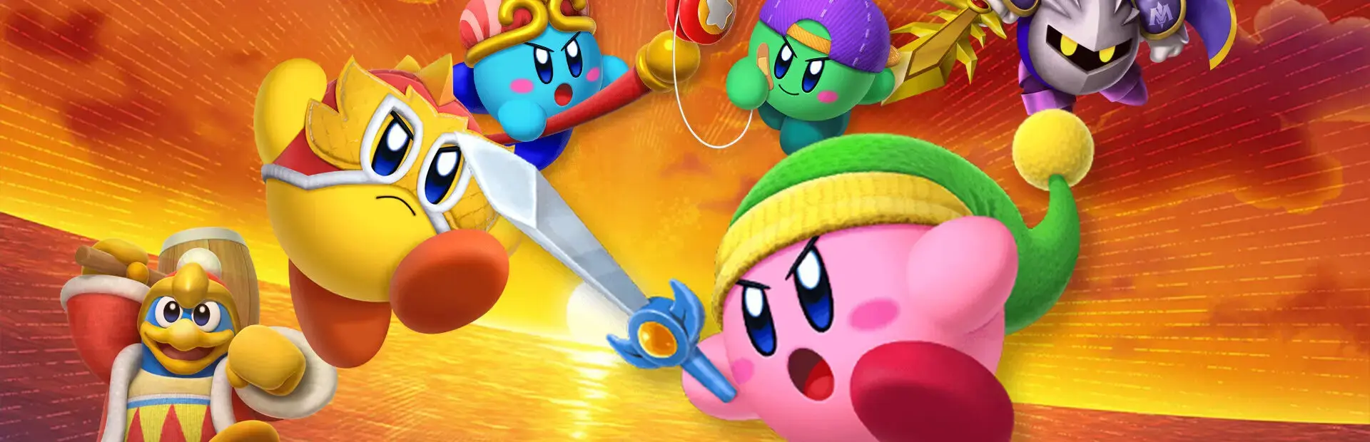Kirby Fighters 2 background