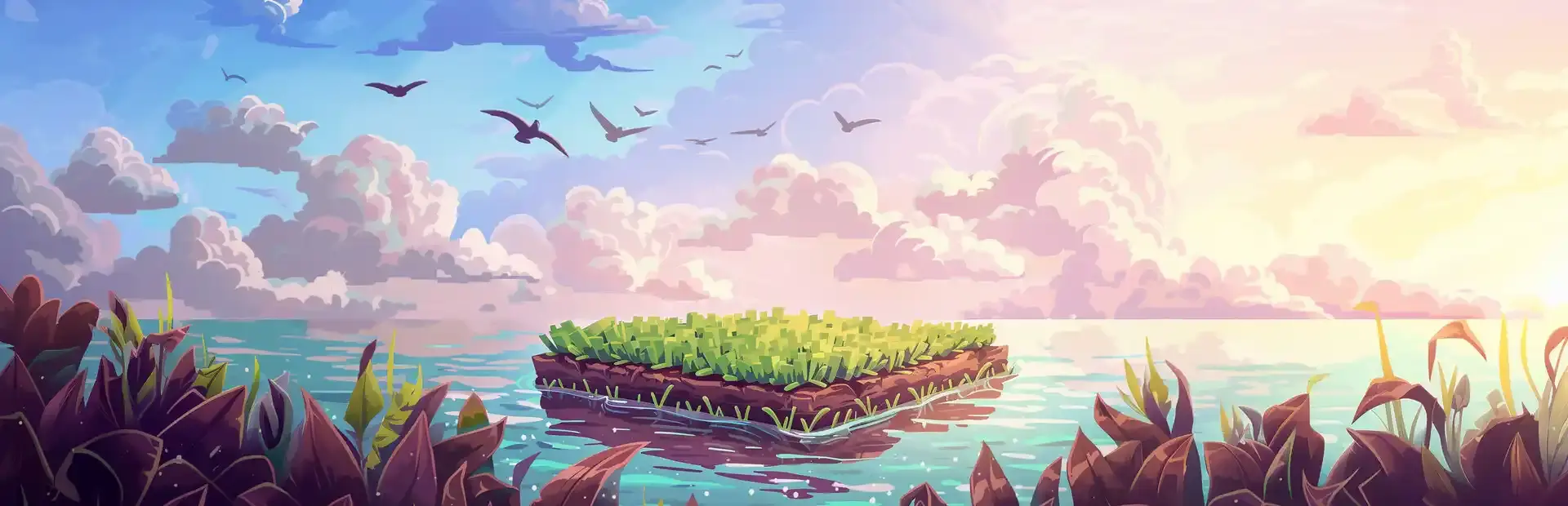 Little Garden background