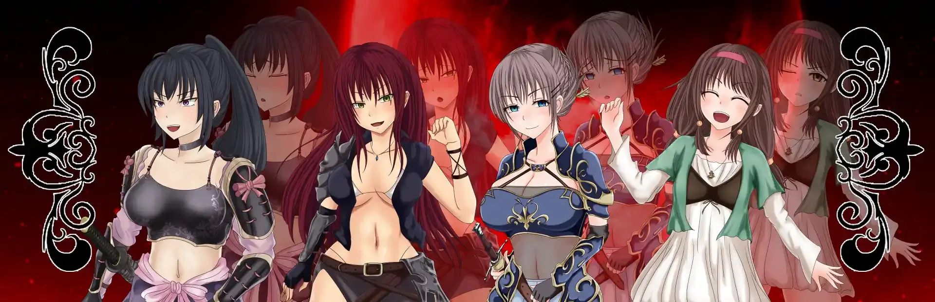 Tina: Swordswoman of the Scarlet Prison background