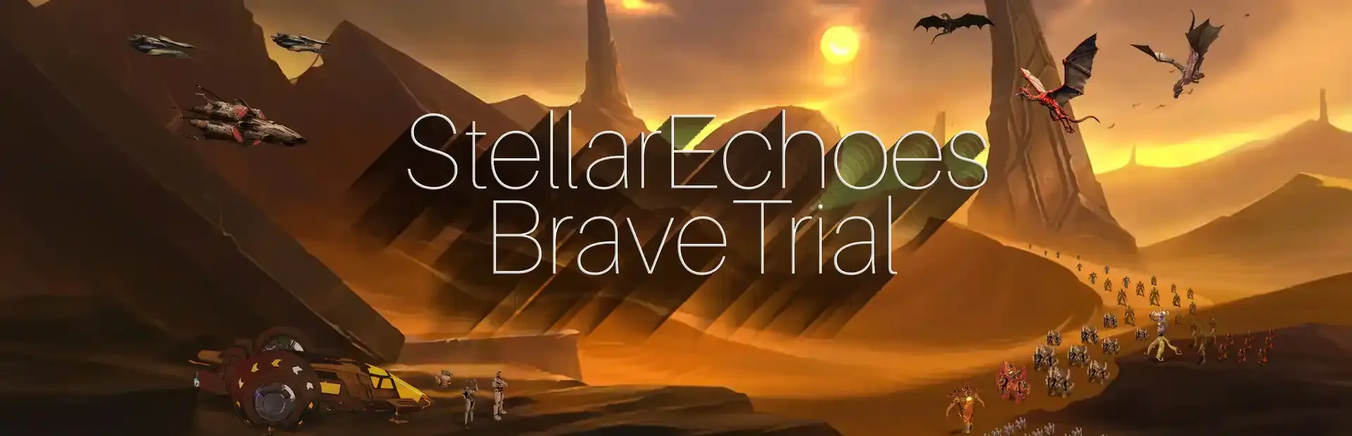 Stellar Echoes: Brave Trial background