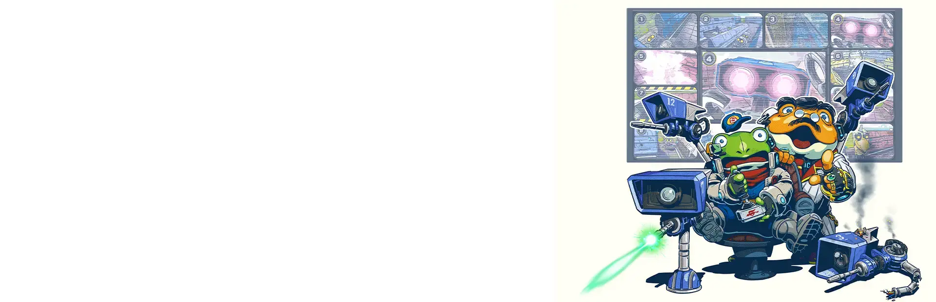 Star Fox Guard background