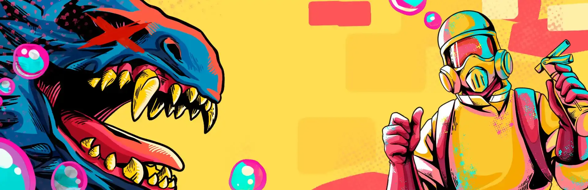 Kaiju Cleaner Simulator background