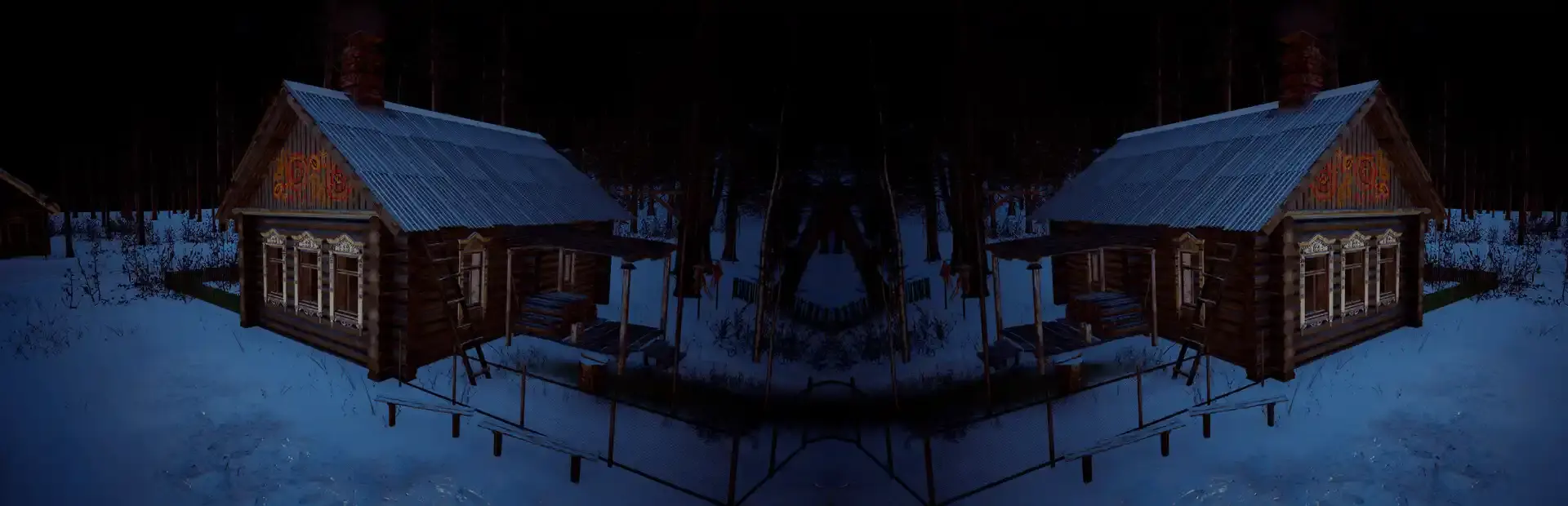 Soviet Village background