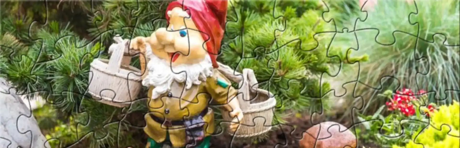 Gnome Enchanted Jigsaw Puzzles background