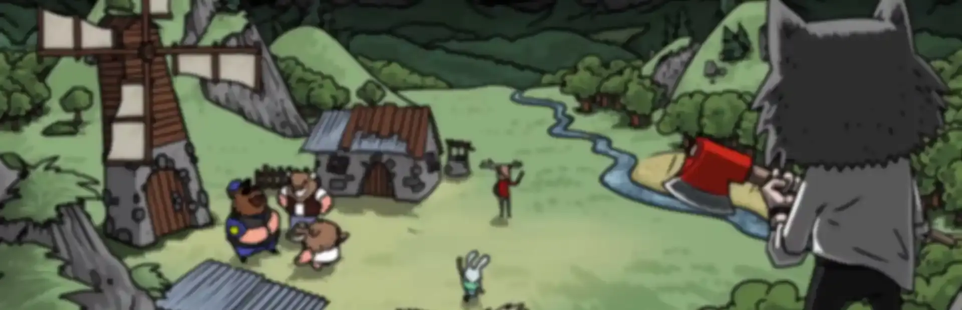 Psycho Wolf background