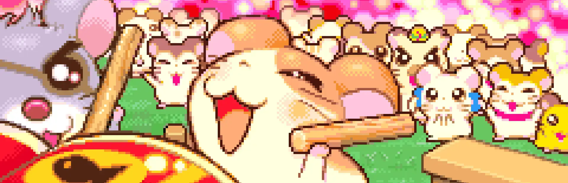 Hamtaro: Rainbow Rescue background