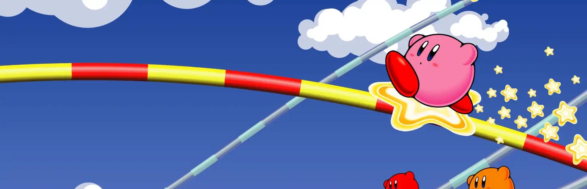 Kirby: Nightmare in Dream Land Kirby Mini-Game background