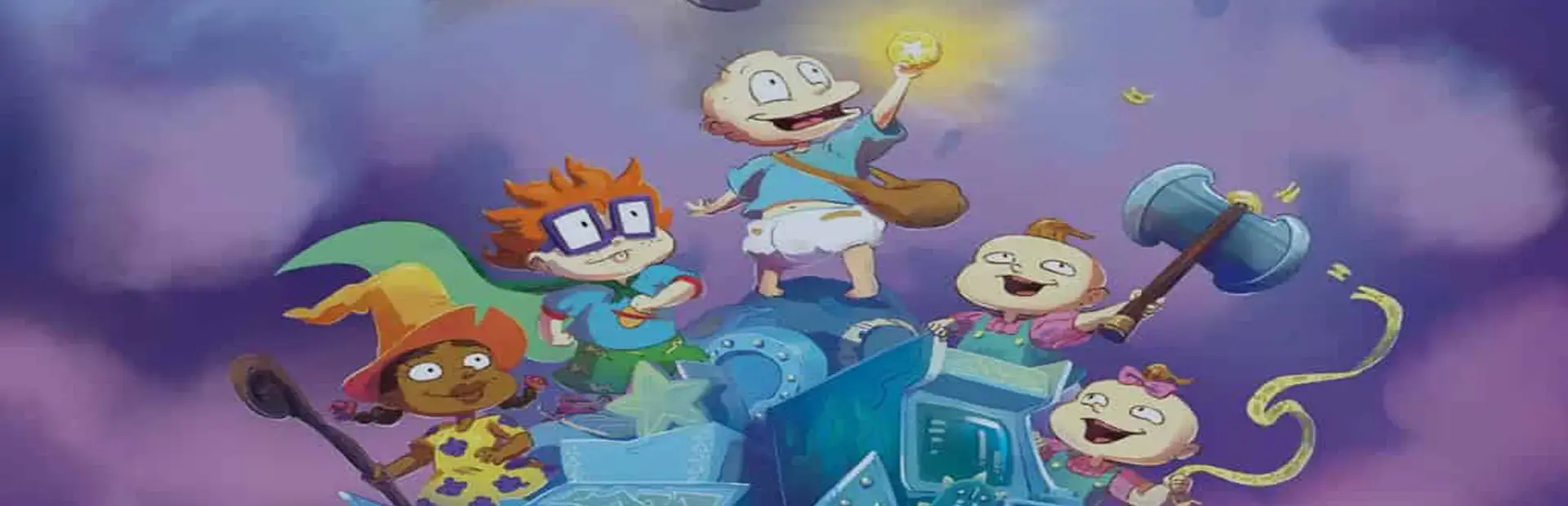 Rugrats: Castle Capers background